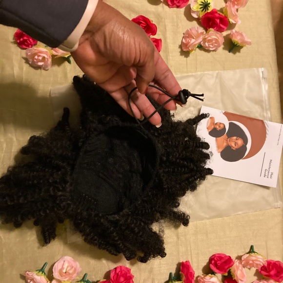 NWT Faux Kinky Coily Ponytail by Natural Girl Wigs Color 1B Length 12 inches - Picture 9 of 13